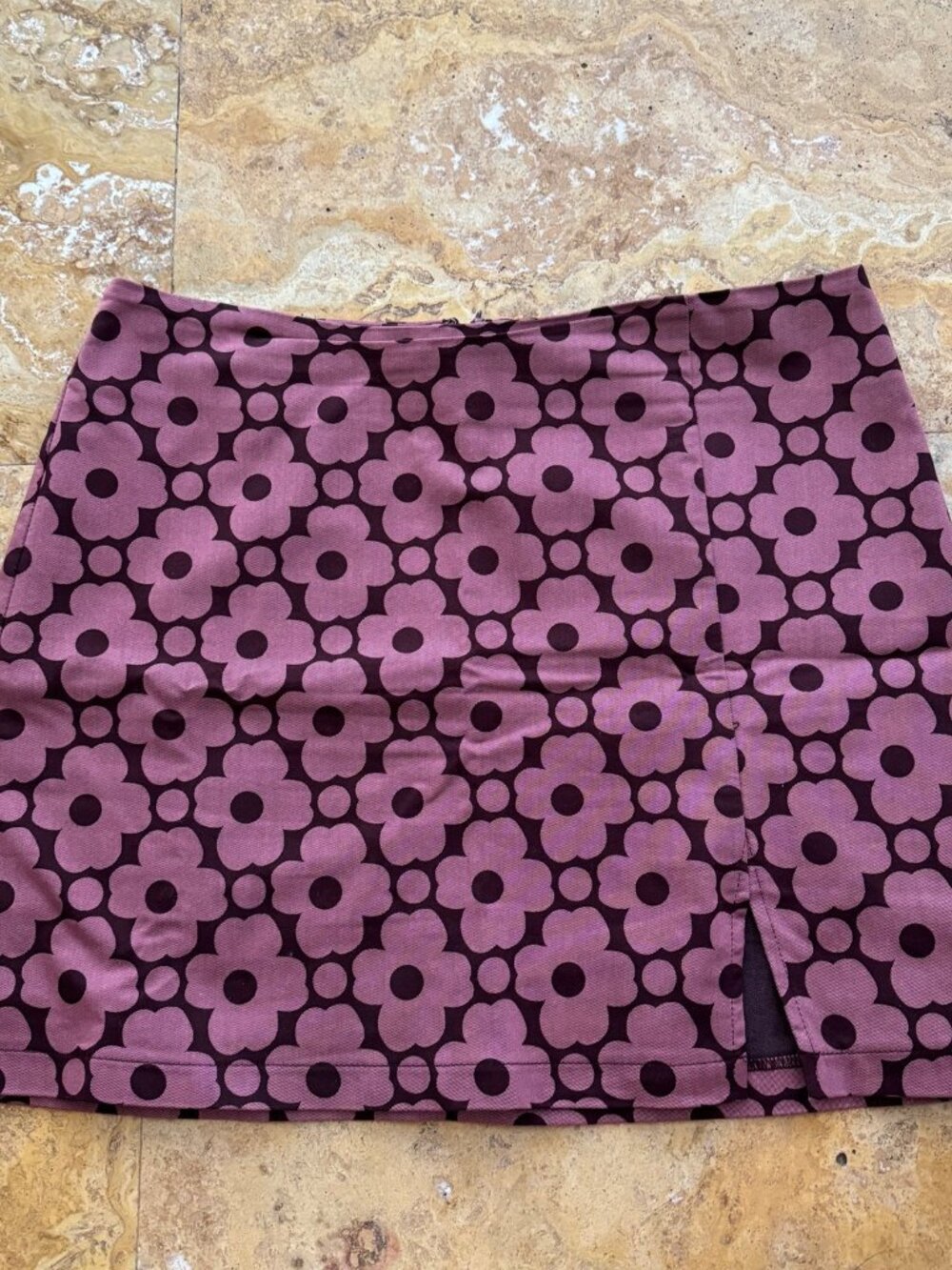 Urban Outfitters Floral Rose Color Mini Skirt – Size L